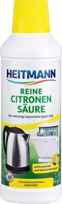 HEITMANN Pure SAF LİMON ASİDİ DOĞAL SIVI KİREÇ ÇÖZÜCÜ 500 ml